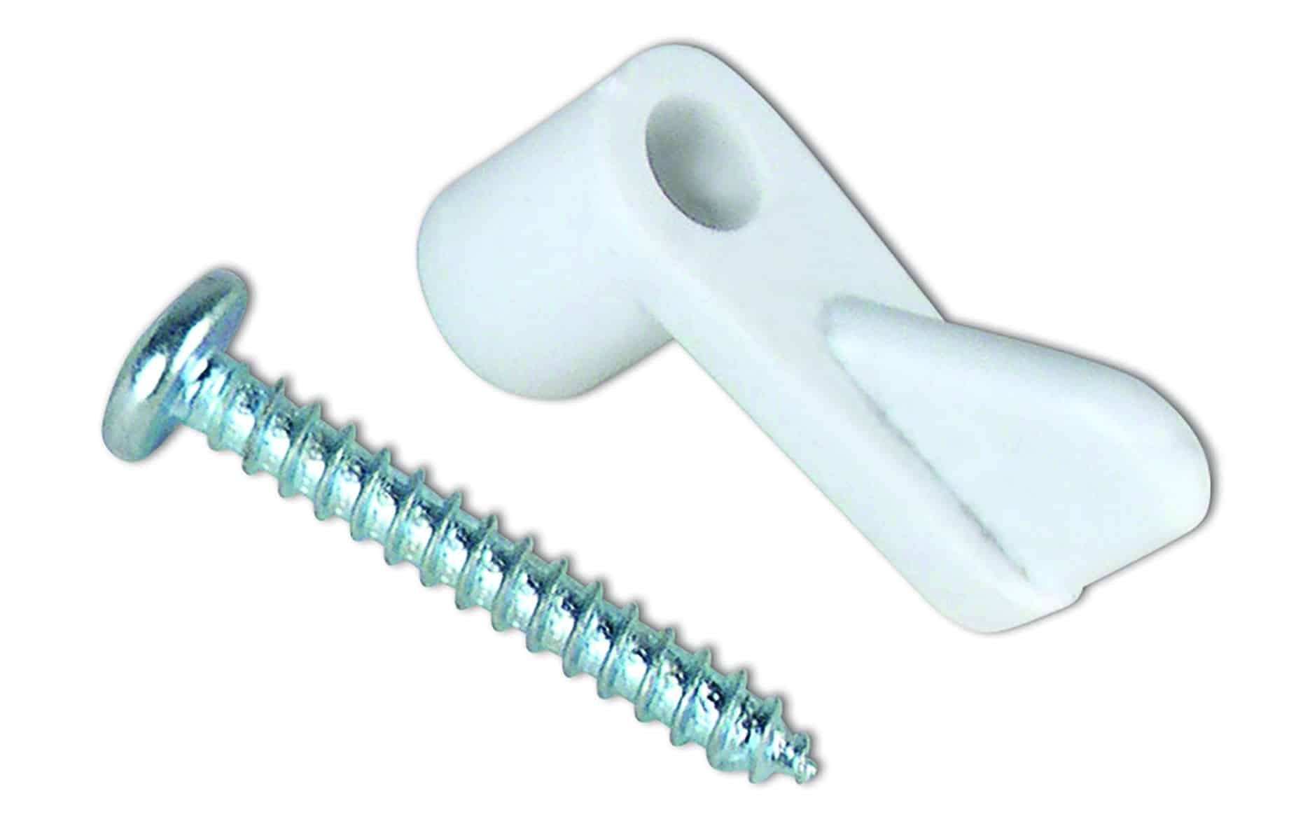 Frame Clips For Screen Frame 7 16in White Climaloc Solutions Frame Clips For Screen Frame 7 16in White Climaloc Solutions